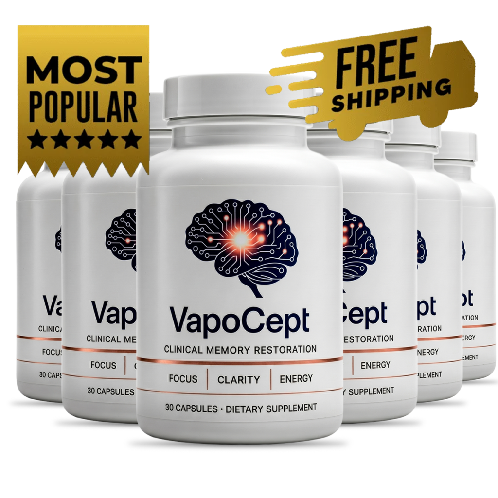 VapoCept 6-bottle 180-day pack — most popular, best value